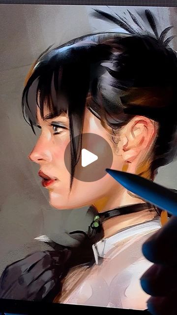 Aleksei Vinogradov ART🎨 on Instagram: "Lily🌿Process🎨 I made a clip with the main parts of the process, a complete breakdown of the drawing in my Patreon!
🖌 I used my Brushes for procreate (oil brushpack)( New Portrait Big Brushset) ,(Portrait Watercolor Big Brushpack) more study on my Patreon : Link in bio!

⠀ 🖌️ Thanks for your support, like and comments 🤗
 #procreatebrushes #procreate #brushes #Illustration #drawing #watercolor" Aleksei Vinogradov, Portrait Watercolor, Brushes For Procreate, Drawing Watercolor, Thanks For Your Support, Procreate Brushes, Watercolor Portraits, Illustration Drawing, The Process