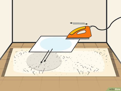 3 Ways to Raise Flattened Pile Carpet - wikiHow Nylon Carpet, Burn Mark, Pet Stains, Moving Furniture, Types Of Carpet, Ice Cube, Don't Worry, Brushing Teeth, Carpet