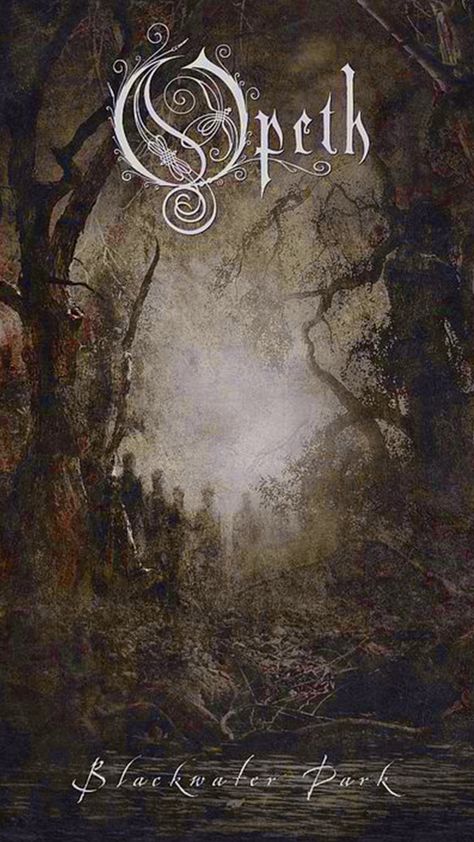 Opeth, Blackwater Park Arte Heavy Metal, Metal Band Logos, Black Metal Art, Photography Movies, Heavy Metal Art, Wall Paper Phone, Band Poster, Extreme Metal, Metal Albums