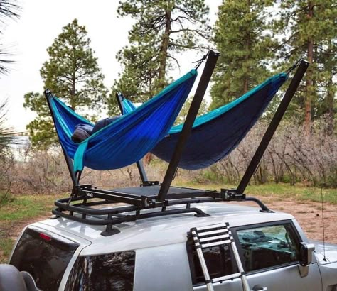 Auto Camping, Camping Diy, Kombi Home, Pajero Sport, Truck Camping, Hammock Stand, Diy Camping, Hammock Camping, Fj Cruiser