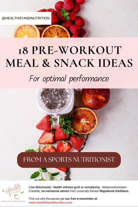 Pre Workout Meal Ideas, Before Workout Meal, Preworkout Snack 30 Minutes, What To Eat Pre Workout, Prework Out Breakfast, Pre Workout Food Ideas, Before Gym Meal, Prework Out Food, Quick Pre Workout Snack