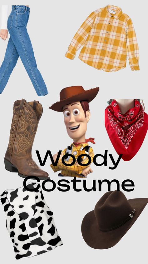 Woody Disneybound Men, Diy Mens Disney Costume, Eep And Guy Halloween Costumes, Diy Woody Costume Men, Woody Costume Mens, Movie Character Costumes Diy, Mens Woody Costume, Halloween Costumes Men Aesthetic, Disney Costumes For Men