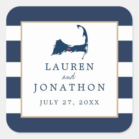 $7.25 | Navy Blue Centerville Cape Cod Map Wedding Favor #save the date, destination wedding, seaside wedding, tropical wedding, summer spring fall wedding, cape cod map, centerville massachusetts, modern wedding, beach navy stripes wedding, nautical stripes Map Of Cape Cod, Save The Date Destination Wedding, Save The Date Destination, Cape Cod Map, Summer Favors, Map Wedding, Striped Wedding, Cape Cod Wedding, Table Scapes