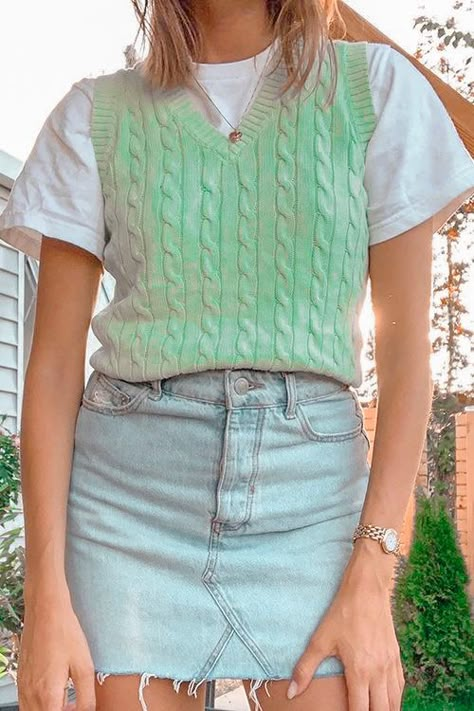 Adrette Outfits, Tennis Skirt Outfit, Indie Outfits, Mode Inspo, 가을 패션, Mode Vintage, Looks Vintage, Retro Outfits, Outfits Casuales