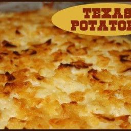 Texas Potatoes Baked Whole Cauliflower, Spuds Potatoes, Texas Potatoes, Perfect Potatoes, Football Night, Recipes Potatoes, Potato Recipes Side Dishes, Cookout Food, One Pot Dishes