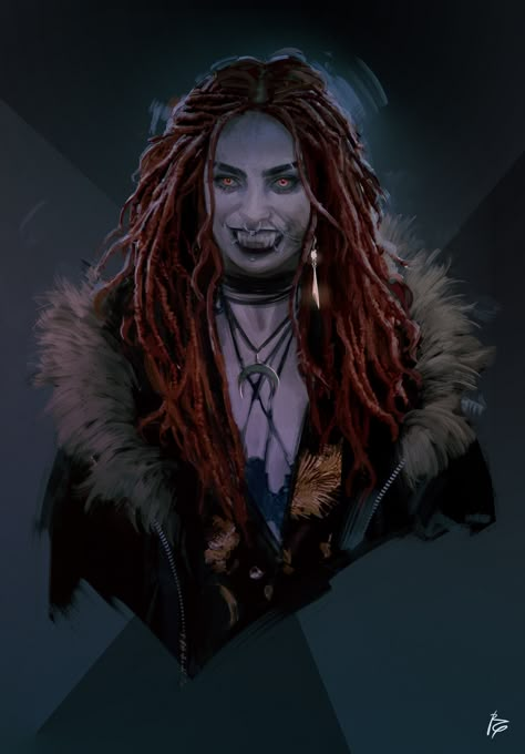 ArtStation - Gangrel Clan, Raquel Cornejo Hunter The Reckoning, Changeling The Dreaming, Mage The Ascension, Werewolf The Apocalypse, Vampire The Masquerade Bloodlines, The Reckoning, Modern Vampires, Vampire The Masquerade, Vampire Masquerade