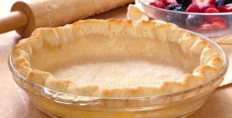 Robinhood | Gluten free pie crust Crisco Pie Crust Recipe, Crisco Pie Crust, No Fail Pie Crust, Double Pie Crust, Gluten Free Pie Crust, Kinds Of Pie, Pie Crust Recipe, Gluten Free Pie, Pie Crust Recipes