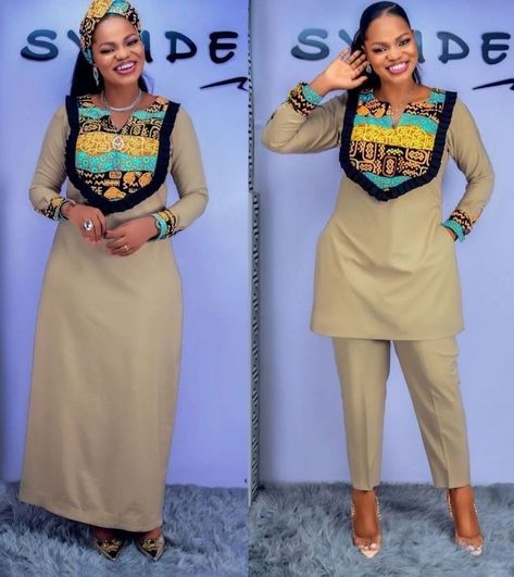 Ladies Dress African Wear, Senator Wears For Ladies, Senator Gown Styles For Ladies, Senator Styles For Ladies, Female Senator Styles, Female Senator Wears, Modest Streetwear, New Look Fashion, 2piece Outfits