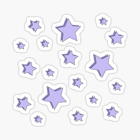 Pegatinas: De Moda | Redbubble Purple Stickers, Purple Star, Tumblr Stickers, Scrapbook Stickers Printable, Meme Stickers, Sanya, Kawaii Stickers, Stickers For Sale, Pastel Purple