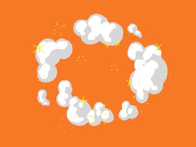 Carmody cloudpoof dribbble Magic Animation, Explosion Gif, 3d Monster, Game Effect, Ui Animation, Pixel Animation, Motion Graphics Inspiration, Cloud Drawing, Motion Design Animation