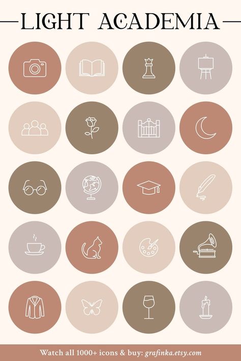 90s aesthetic light academia Instagram highlight icons with pastel colors, florals, and bookish #Minimalist_Highlights_Cover #Light_Academia_Instagram #Light_Academia_Art #Light_Academia_Style Minimalist Highlights Cover, Light Academia Instagram, Light Academia Art, Light Academia Style, Aesthetic Light Academia, Academia Art, Academia Light, Light Academia Aesthetic, Minimalist Icons