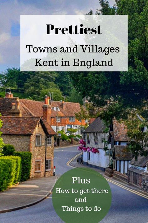 There are various beautiful places in Kent to visit. We compiled a list of the most beautiful villages and towns in the county including the things to do in Kent and how to get there.| Blog | Travel With Mansoureh Visit Uk, Kent England, United Kingdom Travel, Visiting England, Europe Travel Guide, Beautiful Villages, Europe Travel Tips, East Sussex, England Travel