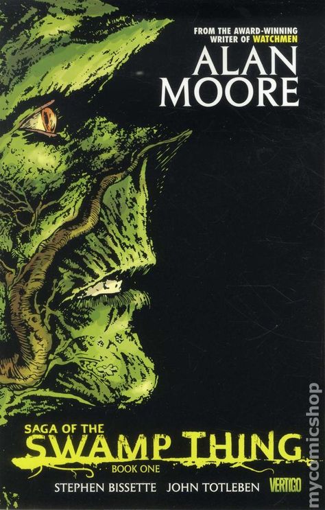 Alan Moore Comics, The Swamp Thing, Horror Comic Book, Dc Vertigo, Adam Strange, Swamp Creature, Film Man, Horror Comic, Alan Moore