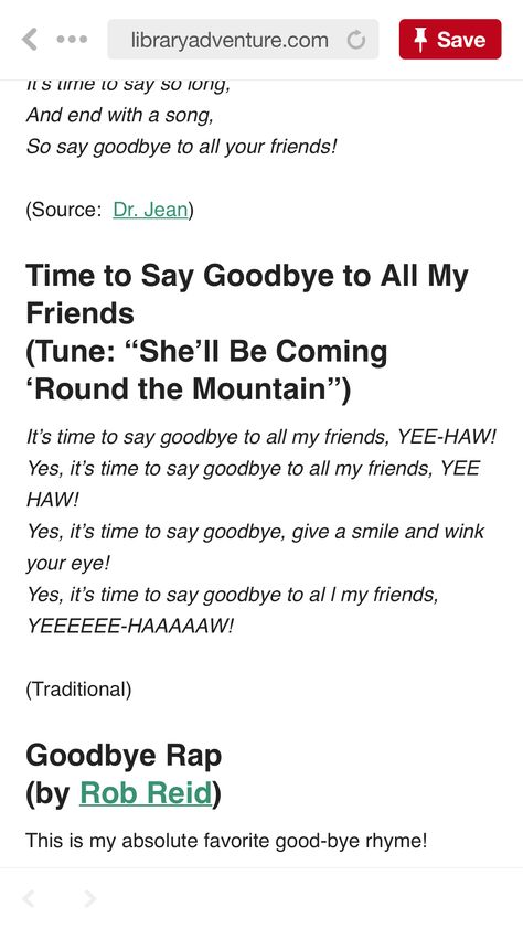 Time to say goodbye to all our friends Goodbye Songs For Kindergarten, Preschool Goodbye Songs, Preschool Goodbye, Goodbye Songs For Preschool, Goodbye Poems, Goodbye Songs, Prek Songs, Preschool Graduation Songs, Storytime Songs