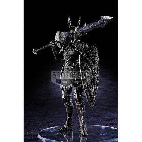 Dark Souls Statue, Dark Souls Figures, Mighty Knight, Silver Knight, Knight Tattoo, Black Knight, Dark Soul, Bloodborne, Blackest Knight