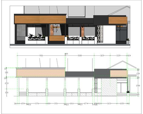 Restaurant Elevation Design Architecture, Restaurant Plan Architecture, Restaurant Elevation, Restaurant Seating Plan, Steakhouse Restaurant Design, Exterior Elevation Design, Restaurant Floor Plan, Restaurant Facade, Restaurant Exterior Design