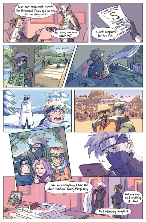 Hinata Manga, Iruka Naruto, Kakashi And Obito, Naruto Fanart, Naruto Shippudden, Hatake Kakashi, Naruto Teams, Fandoms Unite, Sasuke X Naruto