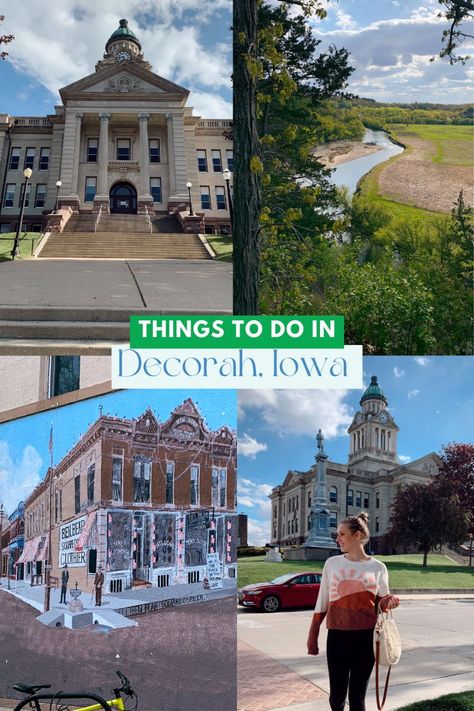 If you’re hoping to visit all 50 statesyourself, or just want to cross Iowa off the list… keep reading for things to do in Decorah, Iowa! Things To Do In Decorah Iowa, Decorah Iowa Travel, Usa Road Trip Map, Decorah Iowa, Midwest Road Trip, Iowa Travel, Indiana Dunes, Road Trip Routes, West Coast Road Trip