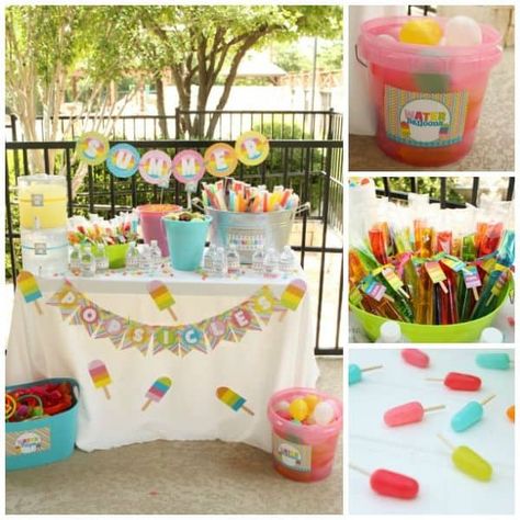 Cute popsicle party to welcome Summer! Two Cool Popsicle Birthday Party, Popsicle Birthday Party, Sprinkle Theme, Cute Popsicle, Birthday Party Boy, Popsicle Party, Two Cool, Party Boy, Welcome Summer