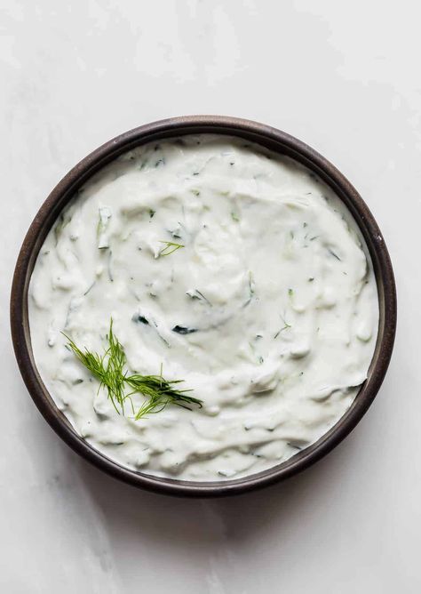 Authentic Tzatziki Sauce Recipe, Chicken Souvlaki Pita, Greek Tzatziki Recipe, Everything Chicken, Greek Tzatziki, Greek Sauce, Tzatziki Recipe, Tzatziki Sauce Recipe, Homemade Tzatziki Sauce