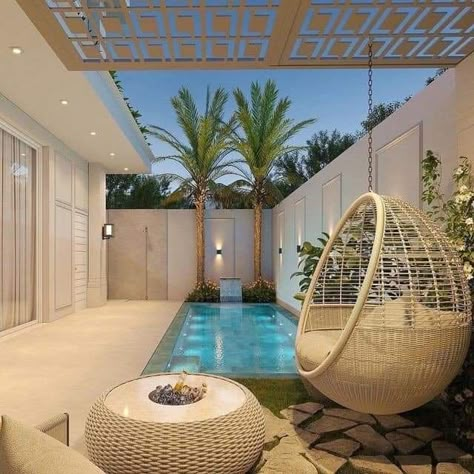 Pool Design Modern, Resort Ideas, Private Resort, Dream Backyard Pool, Pool House Designs, Pool Landscape Design, Swimming Pool House, Pools Backyard, Interior Design Your Home