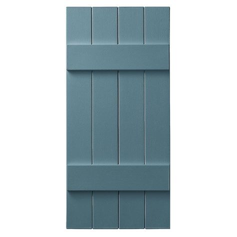 Craftsman Board And Batten, Painted Front Door Ideas, House Shutter Colors, Teal Shutters, Florida Airbnb, Cottage Shutters, Tan House, Coastal Exterior, Shutter Colors