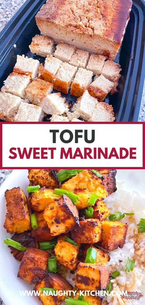 tofu marinade Easy Tofu Marinade, Easy Tofu, Asian Diet, Tofu Marinade, Marinated Tofu, Low Sodium Recipes, Perfect Lunch, Fusion Food, Air Frying