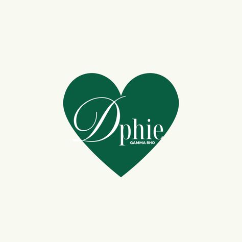 Sorority Logo Ideas, Sorority Profile Pic, Delta Phi Epsilon Graphic, Sorority Instagram Profile Picture, Dphie Graphics, Sorority Profile Picture, Junior Posters, Heart Profile, Adpi Merch