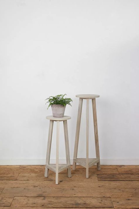 Three Leg Plant Stand | Anthropologie Plant Stand Plans, Summer At Home, Tall Indoor Plants, Short Vase, Outdoor Living Furniture, Apt Ideas, Plant Stand Indoor, Entertaining Essentials, Holding Flowers