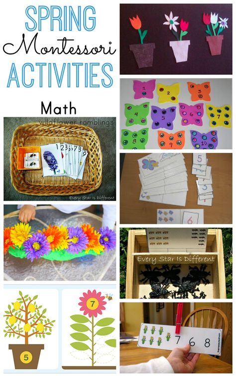 Montessori Spring Activities - preschool ideas Spring Montessori Activities Preschool, Spring Time Activities For Preschoolers, Spring Montessori Activities, Waldorf Seasons, Ish Activities, Montessori Spring, Development Psychology, Nature Preschool, Spring Preschool Activities