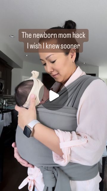 Cherrie ✨ M.Ed | This newborn hack is seriously a life changer! �💯 #newbornbaby #newmomlife  Did your baby like being worn in a carrier? | Instagram Mommy Hacks, Baby Carrier Newborn, Baby Help, Baby Life Hacks, Newborn Hacks, Baby Facts, Parenting Done Right, Bee Party