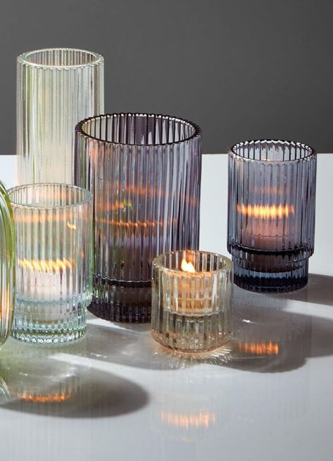 Ribbed Votives, Candle Votive Centerpiece, Glass Votives, Glass Votive Candle Holders, Glass Votive Holders, Glass Tea Light Holders, Candle Holders Wedding, Votive Holder, Glass Votive