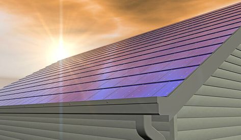 Solar Shingles: Make Your Roof Solar-Powered (5 Brands) Type Of Houses, Solar Panel Shingles, Solar Panel Roof, Shingles Roofing, Solar Roof Shingles, Tesla Solar Roof, Sustainable Architecture Design, Tesla Solar, Solar Energy Design