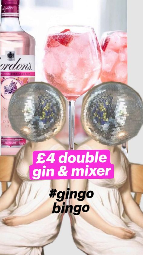 #gin #pinkgin #drinks #disco Gordons Pink Gin Cocktails, Gin And Coke, Gin Pink Cocktail, Gin Mixers, Gordon’s Pink Gin, Gordon's Gin, Pink Gin, Bingo, Gin