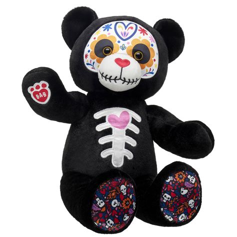 National Teddy Bear Day, Black Teddy Bear, Teddy Bear Day, Wild Elephant, Mexican Holiday, Pumpkin Gift, The Day Of The Dead, Paw Pads, Colorful Gifts