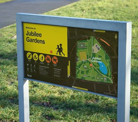 Map Signage, Park Signage, Sign System, Information Systems, Wayfinding Design, Wayfinding System, Urban Park, City Illustration, Wayfinding Signage