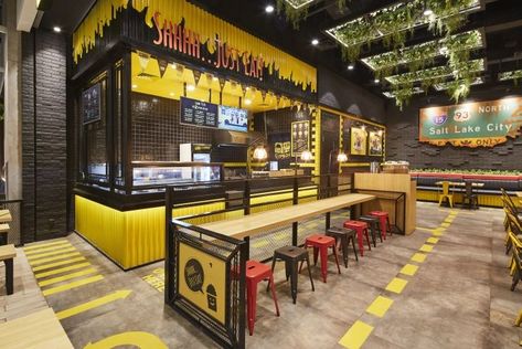 Indonesia Restaurant, Modern Restaurant Design, Container Cafe, Small Restaurant, Kiosk Design, Custom Furniture Design, Modern Restaurant, Coffee Shop Design, Retail Store Design