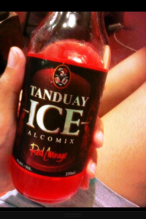 It's Tanduay ice kinda night! Tanduay Ice, 12 Gauge, Beer Bottle, At Night, Beer, Drinks, Red, Quick Saves