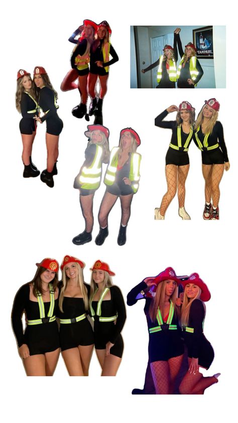 Fire Fighter Costume, Fighter Costume, Firefighter Costume, Fire Fighter, Costume Ideas, Firefighter, Halloween Costumes, Halloween