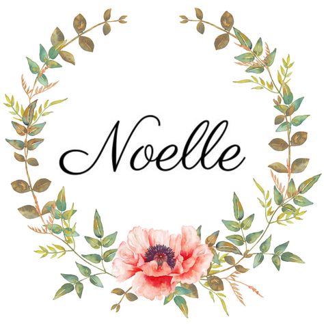 Girls name in floral wreath : NOELLE Noelle/Noel, No-el (French) Christmas Noelle Wallpaper, Noelle Name, Noelle T Illustration, Noelle Holiday Icon, Noelle Christmas Movie, Christmas Tree Gift Tags, Christmas Punch, Christmas Ad, French Christmas