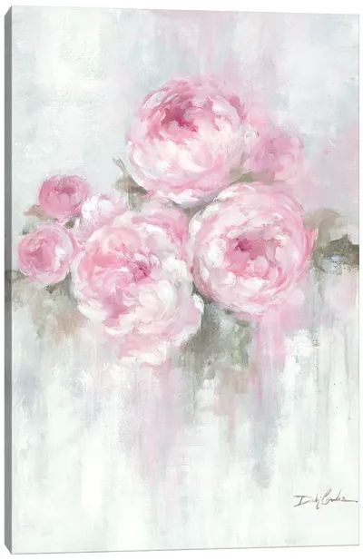 Canvas Art by Debi Coules | iCanvas Debi Coules, Fantastic Flowers, Original Canvas Painting, Peony Painting, Flower Paintings, Victorian Art, Painting Flowers, Botanical Flowers, Stock Paper