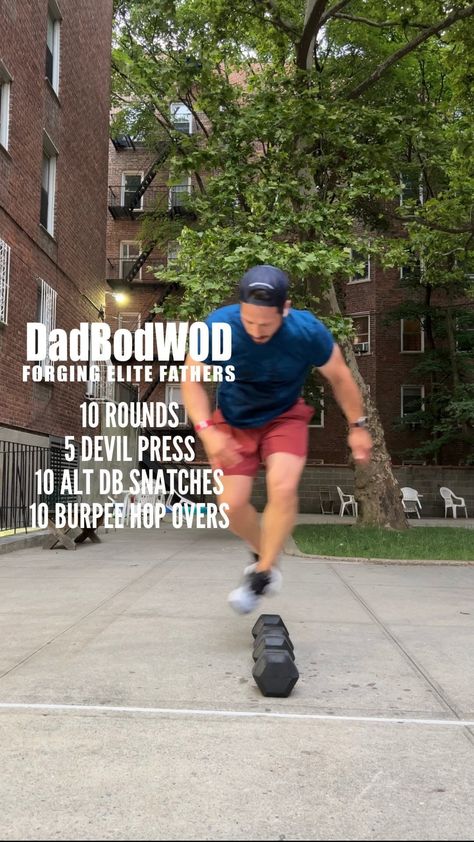 Devils Press Workout, Devils Press, Crossfit Workouts Wod, Dumbell Workout, Crossfit Wod, Exercise Ideas, Endurance Training, Circuit Training, Crossfit Workouts