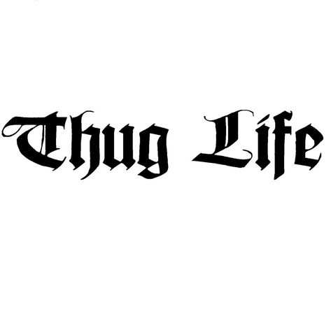 Thug Life Tupac, Thug Life Funny, Thug Life Tattoo, 2pac Tattoos, Tupac Tattoo, Thug Life Wallpaper, Tupac Art, Hug Life, Gangsta Tattoos