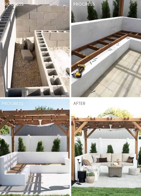 Backyard Refresh, Backyard Renovations, Patio Garden Design, Backyard Remodel, Casa Exterior, Backyard Inspo, Outdoor Living Room, Backyard Garden Design, Small Backyard Patio