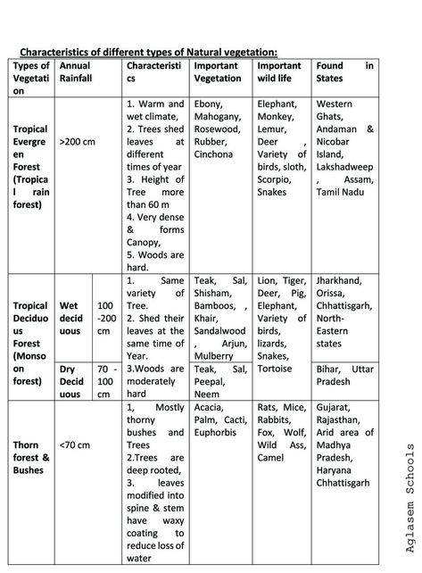 Class 9 Social Science (Geography) Natural Vegetation and Wildlife Notes, Important Questions & Practice Paper | AglaSem Schools Social Science Notes, Class9 Social Science Notes, Class 9 Social Science Notes, India Size And Location Class 9 Notes, Forest And Wildlife Resources Class 10 Notes, Class 10 Science Notes Biology Our Environment, Class 10 Cbse Notes Social Science, Natural Vegetation And Wildlife, Upsc Notes