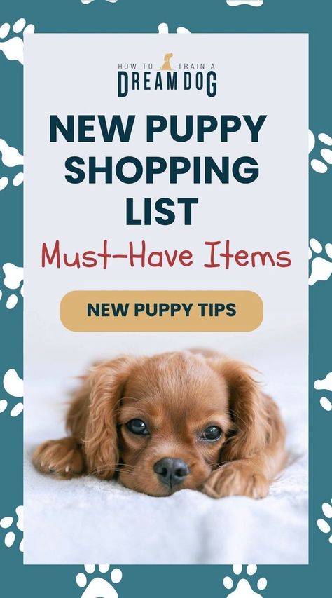 Are you prepared for your new puppy’s arrival? This shopping guide covers all the must-have items to ensure a smooth transition. From toys to training tools, make sure you're fully stocked before the big day! Newborn Puppy Care, Puppy Announcement, Puppy Items, Puppy Pens, Puppy Development, Shopping Checklist, Puppy Playpen, Puppy Leash, Puppies Tips