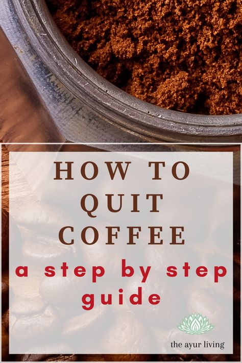 Here's how to get rid of your coffee addiction. How To Wean Yourself Off Coffee, How To Quit Coffee, Quitting Coffee, Caffeine Detox, Quit Coffee, Orlando Health, Caffeine Withdrawal, Boost Energy Naturally, Quit Drinking