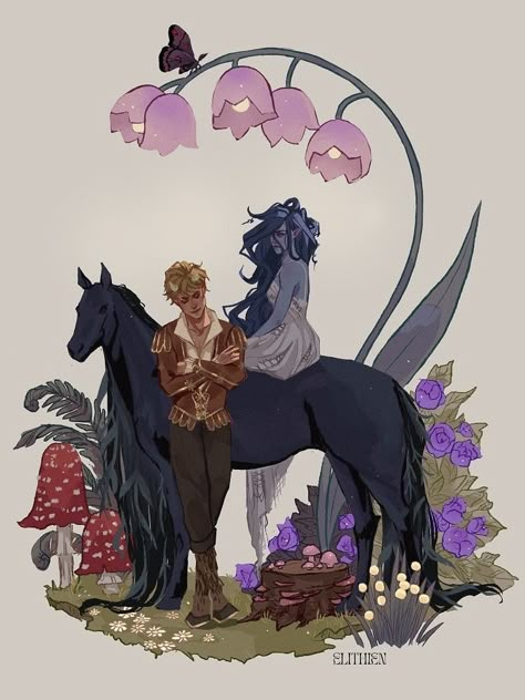 Suren/Wren and Oak Greenbriar - The Stolen Heir (fanart by Elithien.art) The Stolen Heir, Stolen Heir, Holly Black Books, Holly Black, Fan Book, Book Girl, The Villain, The Heirs, Wren