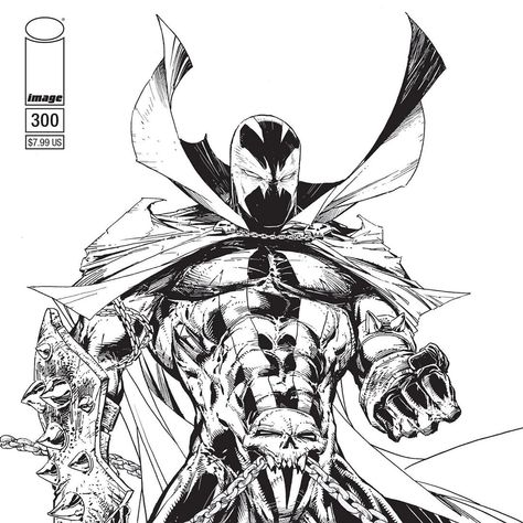 MY SPAWN 300 COVER!  FOLKS! I'm on a deadline, but I wanted to show you my cover for Spawn 300!! As you all know, I'm VERY partial to the… Spawn Comics, Comic Book Shop, Todd Mcfarlane, Variant Covers, Image Comics, Book Images, Cool Cartoons, Coloring Book Pages, Black Bird