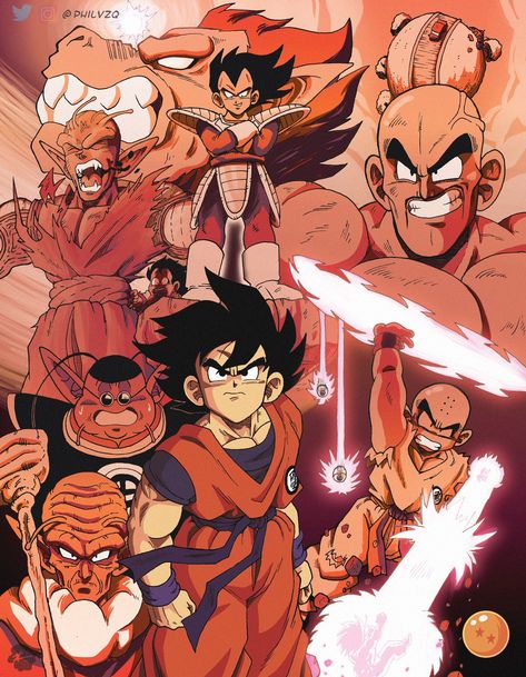 Saga Dragon Ball, Dragon Ball Tattoo, Dragon Ball Super Wallpapers, Dragon Ball Super Art, Dbz Art, Dragon Balls, Dragon Ball Super Manga, Dragon Ball Wallpapers, Dragon Ball Goku